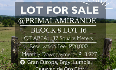 LOT FOR SALE | 137 sqm |