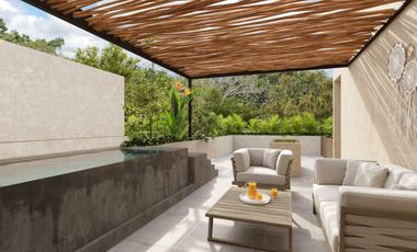 Preciosas Villas 3 recámaras en Aldea Zama