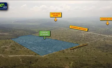47.44 Hectáreas en Villa de Tezontepec, Hidalgo