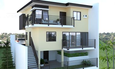 House and lot for sale in Cebu City, Pacific Heights Pre-selling overlooking