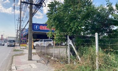 Urgent sale, purple area, good location on Setthakit Road, width 100 meters/34-La-66036