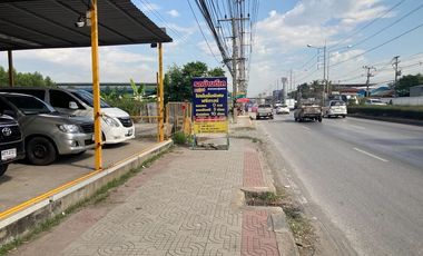 Urgent sale, purple area, good location on Setthakit Road, width 100 meters/34-La-66036