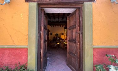CASONA Estilo Casona  San Miguel de Allende  1,200m2 construccion 5,000 terrreno