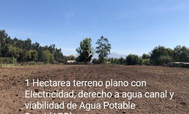 Parcela Agricola con derechos de agua de regadío