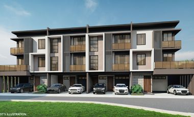 Affordable Pre-Selling 3-Bedroom with 2-Car Carport Townhouse for sale in Quezon City
