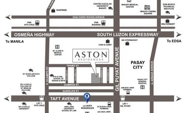 15% DP Promo! The Aston Place 1 Bedroom 30sqm Condo Unit For Sale in Pasay City near Malate Metro Manila