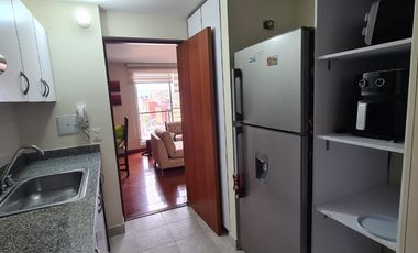 APARTAMENTO AMOBLADO NORTE DE BOGOTA PASADENA ANDES CL 100 CERCA A CAFAM FLORESTA, METROPOLIS, ISERRA 100