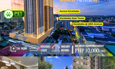 Preselling Condo in Cubao for as low as 10k Monthly / NO SPOT DOWNPAYMENT