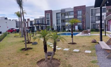 La Toscana departamento en renta alberca, canchas 2 recamaras a unos minutos de la Volkswagen Cuautlancingo