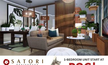 1-Bedroom Condominium for Sale in Pasig City: Satori Residences by DMCI Homes