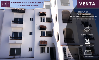 DEPARTAMENTO EN VENTA FRENTE AL MAR | QUINTA MISION RESIDENCIAL | 1 RECÁMARA