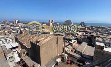 Venta departamento 3D/2D/1E/1Bo vista al mar en centro de Antofagasta