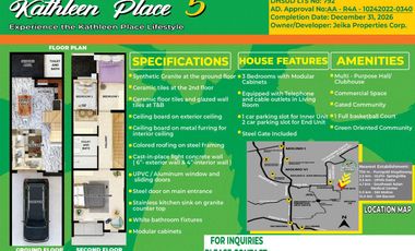 Pre Selling Townhouse for sale in Molino Bacoor Cavite