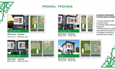 2BR COMPLETE TOWNHOUSE FOR SALE CALISTA MODEL | 3BR SINGLE ATTACHED HOUSE FOR SALE UNNA MODEL | PHIRST PARK HOMES TANZA CAVITE