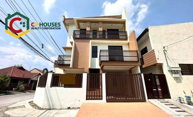 CORNER RESIDENTIAL 3-STOREY HOUSE AND LOT FOR SALE