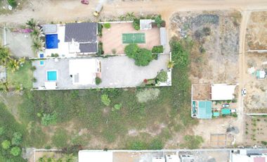 VILLAMIL PLAYAS VIA A DATA VENDO TERRENO FRENTE AL MAR