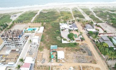 VILLAMIL PLAYAS VIA A DATA VENDO TERRENO FRENTE AL MAR