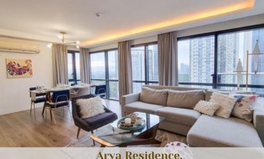 Nicely Furnished 2 Bedroom Unit For Sale in Arya Residence, BGC!