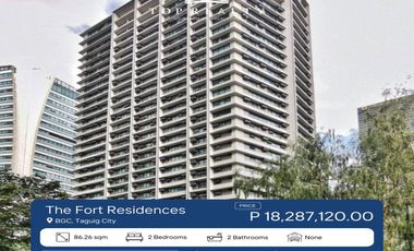 Condo for Sale in BGC, Taguig City, 2 Bedroom Condo Units in The Fort Residences