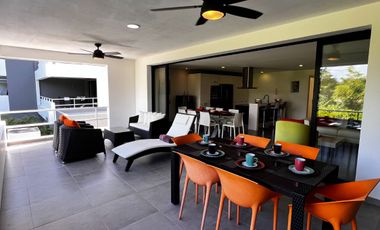 Departamento en renta a largo plazo 3 habitaciones en Nick Price, Corasol, Playa del Carmen