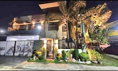 FOR SALE MODERN FURNISHED TWO-STOREY HOUSE WITH SWIMMING POOL IN PAMPANGA NEAR SM TELABASTAGAN