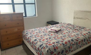 Departamento Amueblado de Una recamara, excelente ubicación metro raza línea 3