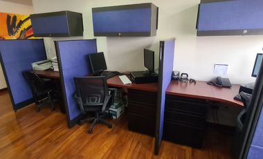 ARRIENDO VENDO OFICINA AMOBLADA PISO 22 CENTRO INTERNACIONAL DE 440 M2