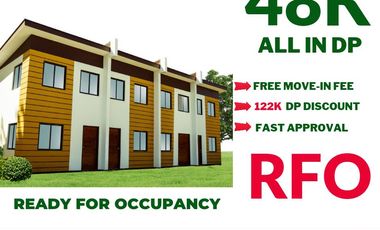 𝟒8𝐊 ALL IN DP for ALIYA Townhouse Semi-COMPLETE TURNOVER @ Next Asia Homes San Pablo Near Lyceum San Pablo