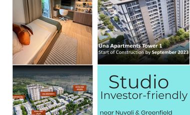 Affordable Studio Condo for Sale in Binan, Laguna | Near Ayala Broadfield and CALAX | Ideal Investment Opportunity
