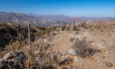 Venta de terreno cercano al observatorio Mamalluca (Vicuña), 10.500 m2, Valle del Elqui. $75 millones
