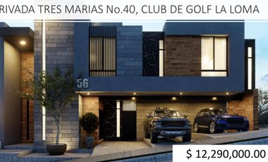 Espectacular Casa de Lujo en Privada Tres Marias, Club de Golf La Loma