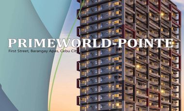 PRESELLING- 21 sqm 1 bedroom condo for sale in Primeworld Pointe Lahug Cebu City