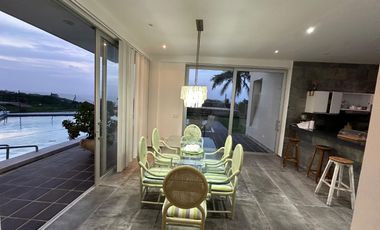 Casa con vista al mar en salgar, puerto colombia.
