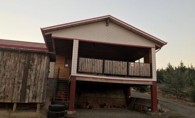 VENTA CASA 3D 3B EN PARCELA DE 5000 MST2, ANGOL