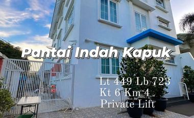 Rumah Bagus Luas 449 Pantai Indah Kapuk PIK Private Lift