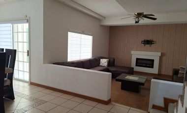 SE RENTA CASA PASEO DE LOS NOGALES ZONA DORADA . CASA SEMI AMUEBLADA