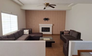 SE RENTA CASA PASEO DE LOS NOGALES ZONA DORADA . CASA SEMI AMUEBLADA