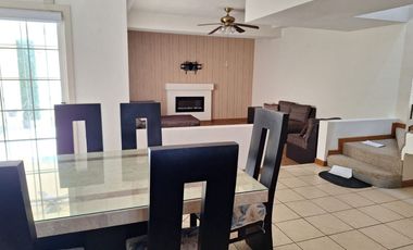 SE RENTA CASA PASEO DE LOS NOGALES ZONA DORADA . CASA SEMI AMUEBLADA