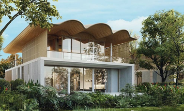 Six Senses Residences The Forestias 3 bed 4 bath. Branded Bangkok Luxury Villa for Sales.