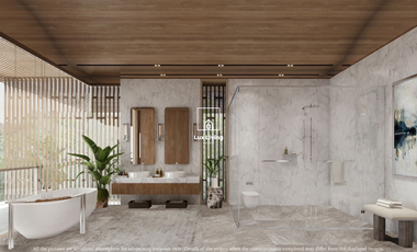 Six Senses Residences The Forestias 3 bed 4 bath. Branded Bangkok Luxury Villa for Sales.