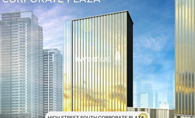 Prime Corner Office Unit for Lease in High Street South Corporate Plaza, BGC