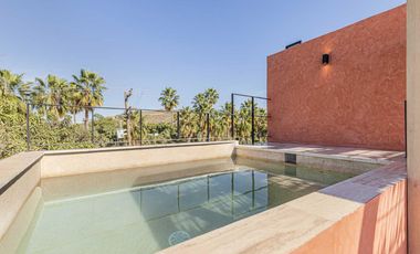 Casa con vista al mar, Rooftop, alberca, en venta, El pescadero, Todos Santos