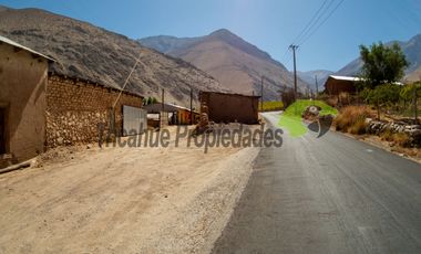 Terreno de 3.9 ha., en Paihuano, con electricidad, agua potable y de riego. Valle del Elqui. $230 millones