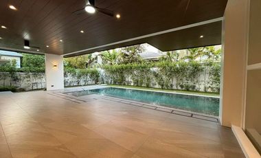 Brand New Modern House with Full Basement on a Corner Lot For Sale in Ayala Alabang Village