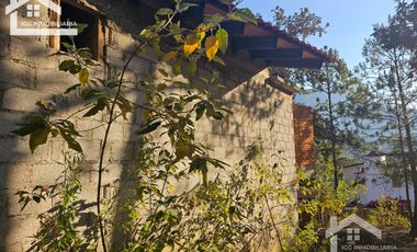 VENTA DE CABAÑA EN MINERAL DEL CHICO MUY CERCA DEL PUEBLO EN OBRA NEGRA