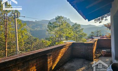 VENTA DE CABAÑA EN MINERAL DEL CHICO MUY CERCA DEL PUEBLO EN OBRA NEGRA