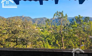 VENTA DE CABAÑA EN MINERAL DEL CHICO MUY CERCA DEL PUEBLO EN OBRA NEGRA