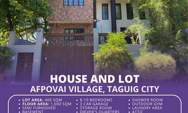 AFPOVAI Village, Taguig City - For SALE