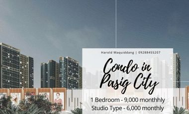 6K Monthly 1-BR 30 sqm in Pasig City New Investment