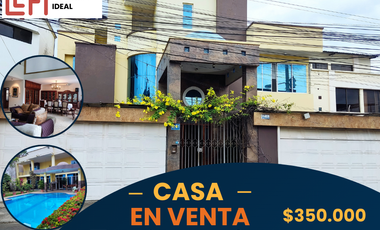 Venta de Casa con 6 Dormitorios y Piscina en Portoviejo, Manabí